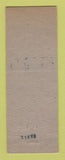 Matchbook Cover - Mobil oil gas Edwards Stanwood MI LAMINATED