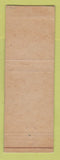 Matchbook Cover - Mobil oil gas Geldbach  LAMINATED