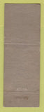 Matchbook Cover - Mobil oil gas Pleasant Corner Saginaw MI WEAR LAMINATED