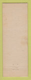 Matchbook Cover - Mobil oil gas Joe Menchio's Greensburg PA WHITE LAMINATED