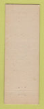 Matchbook Cover - Mobil oil gas Joe Menchio's Greensburg PA RED LAMINATED