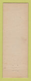 Matchbook Cover - Mobil oil gas Joe Menchio's Greensburg PA TEAL LAMINATED