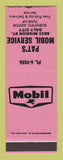 Matchbook Cover - Mobil oil gas Pat's Daly City CA