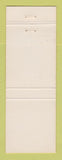 Matchbook Cover - Mobil oil gas Aqua Service Des Plaines IL
