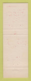 Matchbook Cover - Mobil oil gas Worcester Lincoln ME