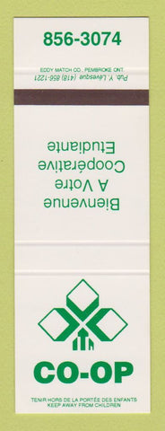 Matchbook Cover - COOP College QC SAMPLE