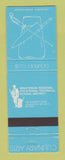 Matchbook Cover - Gourmet Club Culinary Arts School Minuteman Lexington MA