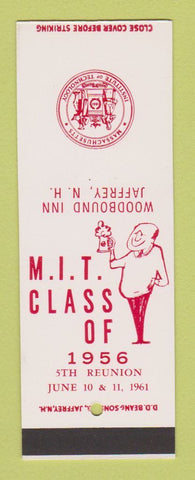 Matchbook Cover - MIT Class of 1956 Reunion Jaffrey NH SAMPLE