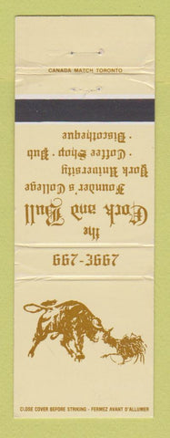 Matchbook Cover - Cock and Bull York ON WEAR