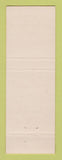 Matchbook Cover - Pope Pius XII Brazil Catholic