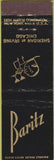 Matchbook Cover - Baritz Chicago IL Midget