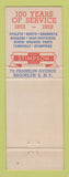 Matchbook Cover - Stimpson Metal Goods Fasteners Brooklyn NY 1952