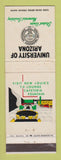 Matchbook Cover - University of Arizona Student Union Tucson AZ
