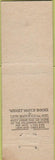 Matchbook Cover - Pickett's Chattanooga TN Midget