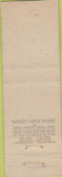 Matchbook Cover - Club 58 Lothrop Midget