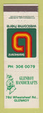 Matchbook Cover - Glenroy Handicrafts Australia Bankcard