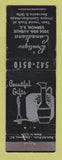 Matchbook Cover - Boutique Canandiana Vernon BC WORN