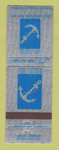 Matchbook Cover - Lake Superior College Sault Sainte Marie MI