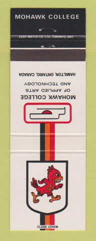 Matchbook Cover - Mohawk College Hamilton ON