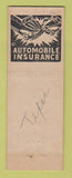 Matchbook Cover - Chamberlin Bros Auto Financing Dallas TX