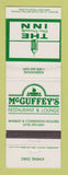 Matchbook Cover - The Ohio University Inn Athens OH McGuffey's