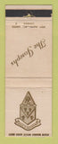 Matchbook Cover - The Josephs College Canada POOR BACK