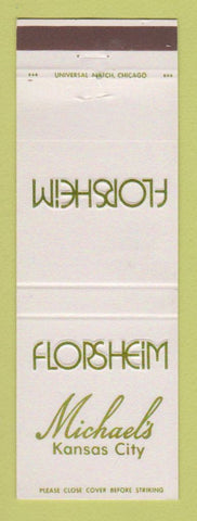 Matchbook Cover - Florsheim Shoes Michael's Kansas City MO