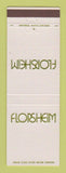 Matchbook Cover - Florsheim Shoes NO DEALER