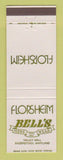 Matchbook Cover - Florsheim Shoes Bell's Hagerstown MD