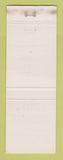 Matchbook Cover - Melvin Garrett Cabinet Construction Russell KS