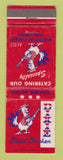 Matchbook Cover - Dixie Fried Chicken CHAIN WEAR