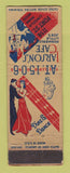 Matchbook Cover - Larson's Cafe Lincoln Park MI POOR BACK