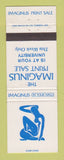 Matchbook Cover - Imaginus Print Sale College ON? Canada WEAR
