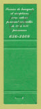 Matchbook Cover - L'Inter Fac Restaurant Laval QC