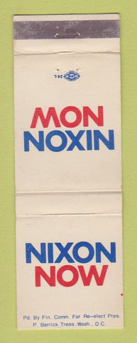 Matchbook Cover - Richard Nixon for President  WEAR