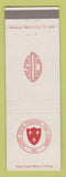 Matchbook Cover - St Louis Country Day School MO