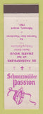 Matchbook Cover - Schwarzwalden Passion 1961