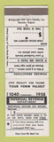 Matchbook Cover - IRS Joke Gag Tip and Twinkle 1958