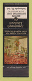 Matchbook Cover - Armstrong's Linoleum Griffith Indianapolis IN