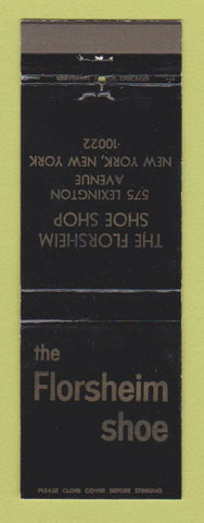 Matchbook Cover - Florsheim Shoes New York City
