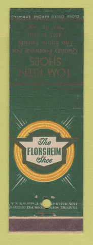 Matchbook Cover - Florsheim Shoes Tom Keene feature