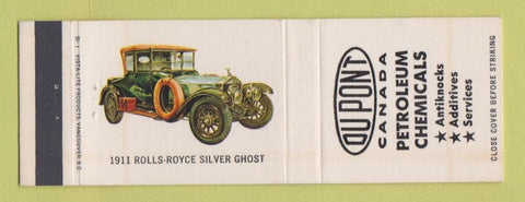 Matchbook Cover - DuPont Canada Petroleum Chemicals