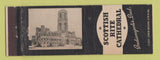 Matchbook Cover - Scottish Rite Cathedral Indianapolis IN