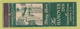 Matchbook Cover - The Hanover Inn NH Dartmouth College WEAR