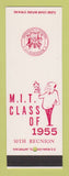 Matchbook Cover - MIT Class of 1955 Reunion SAMPLE