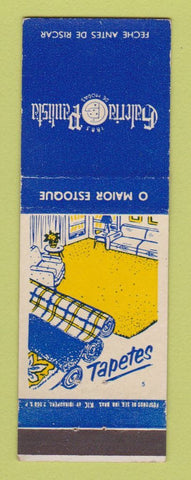 Matchbook Cover - Galeria Paulista Brazil Carpet? Fabric?