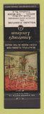 Matchbook Cover - Armstrong's Linoleum Williams Furniture Artesia NM low phone #