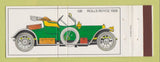 Matchbook Cover - Antique Cars GB Rolls Royce 1908