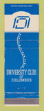 Matchbook Cover - University Club Columbus OH