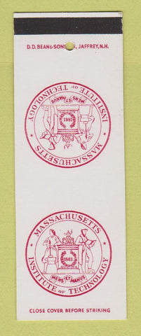 Matchbook Cover - MIT Massachusetts Institute of Technology MA SAMPLE